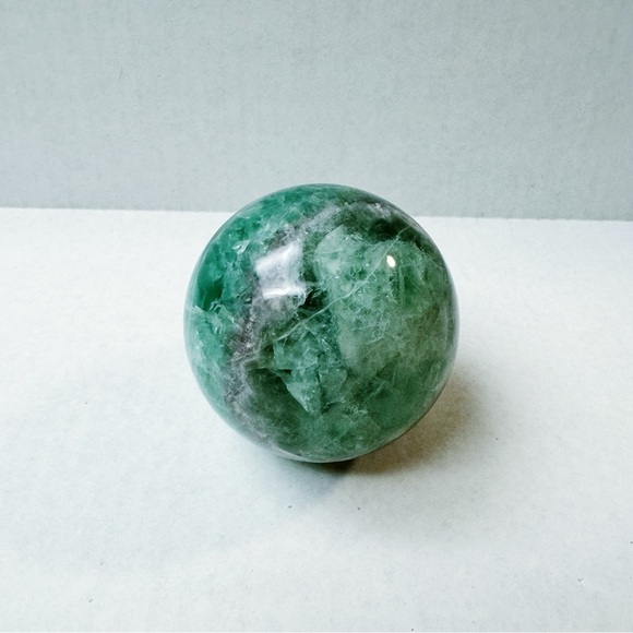 Deep Fluorite Sphere - Picture 2 of 4